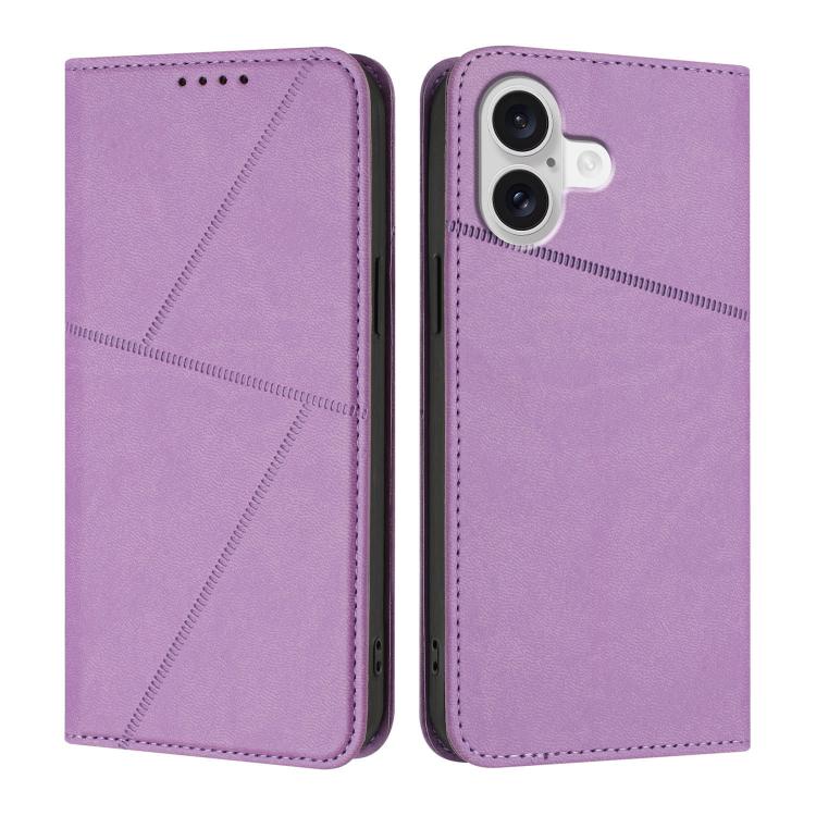 Strong Magnetic Frosted Flip Leather Phone Case