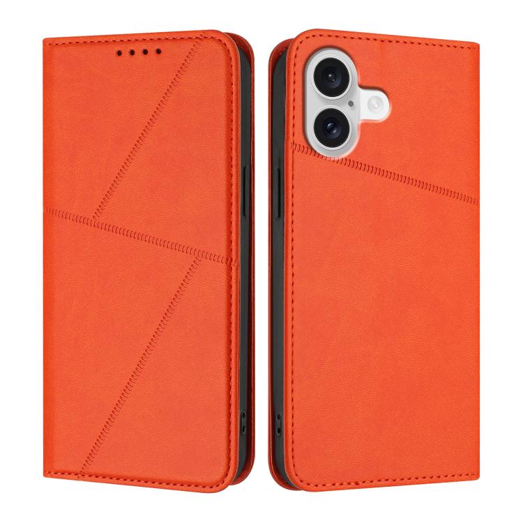 Strong Magnetic Frosted Flip Leather Phone Case