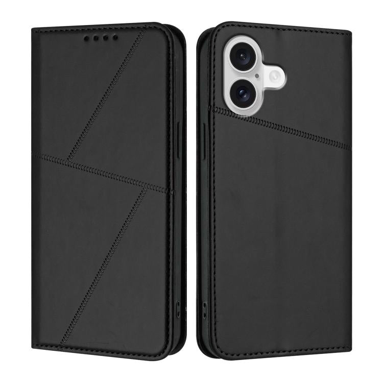Strong Magnetic Frosted Flip Leather Phone Case