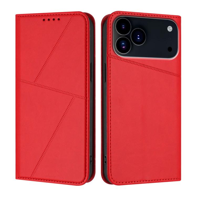 Strong Magnetic Frosted Flip Leather Phone Case