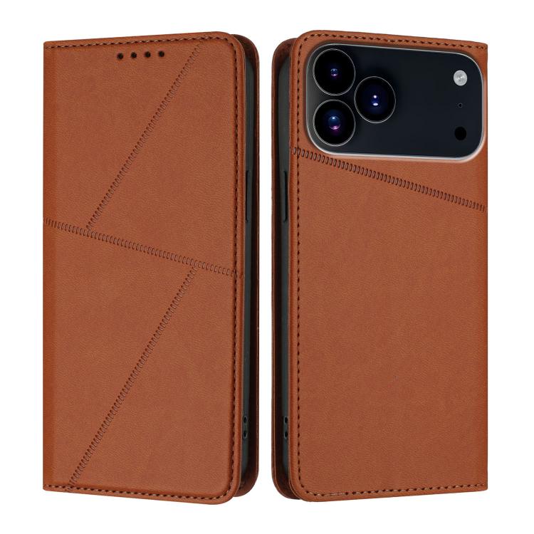 Strong Magnetic Frosted Flip Leather Phone Case