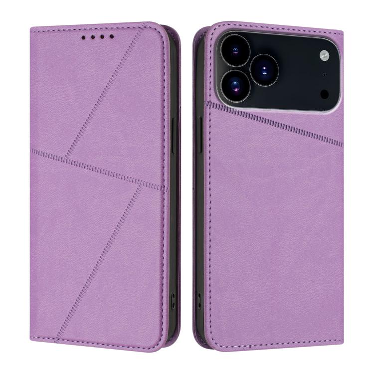 Strong Magnetic Frosted Flip Leather Phone Case