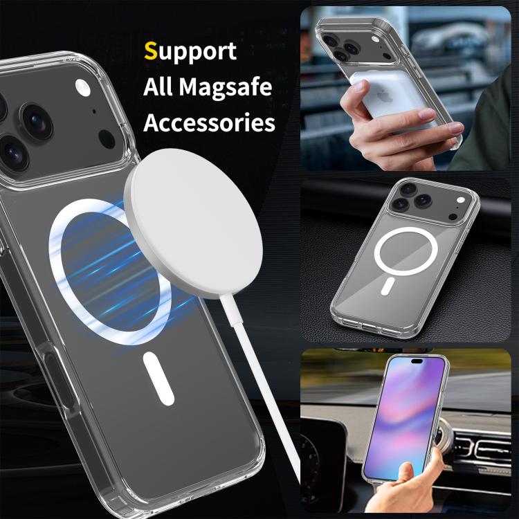 Scratchproof PC Hybrid TPU Magsafe Phone Case, For iPhone 17 Pro Max, For iPhone 17 Pro, For iPhone 17, For iPhone 17 Air