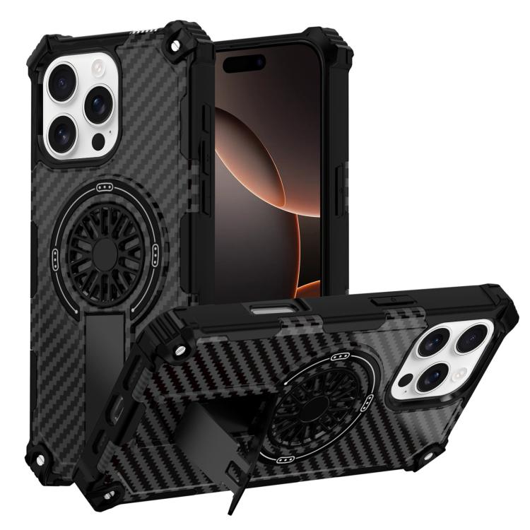Camouflage Kickstand Rotating Shaft MagSafe Phone Case