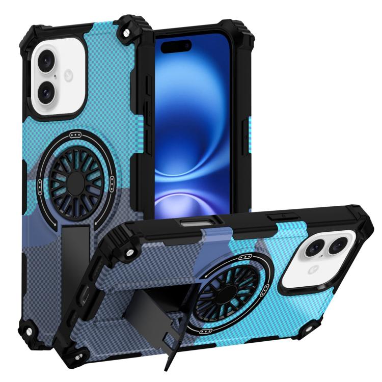 Camouflage Kickstand Rotating Shaft MagSafe Phone Case