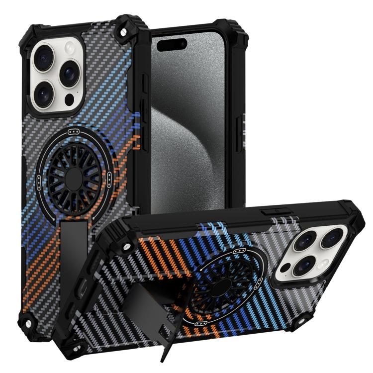 Camouflage Kickstand Rotating Shaft MagSafe Phone Case
