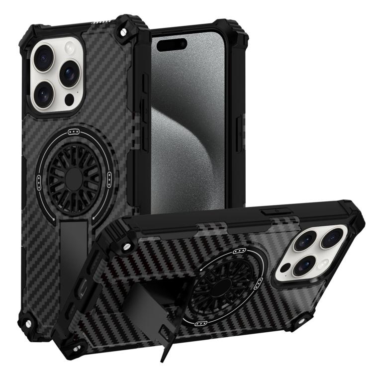 Camouflage Kickstand Rotating Shaft MagSafe Phone Case