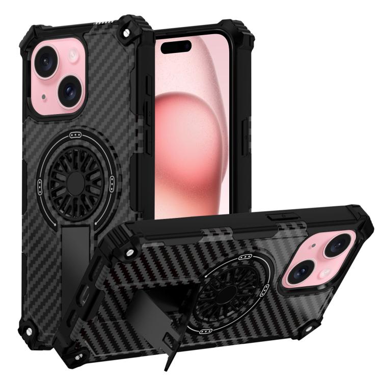 Camouflage Kickstand Rotating Shaft MagSafe Phone Case