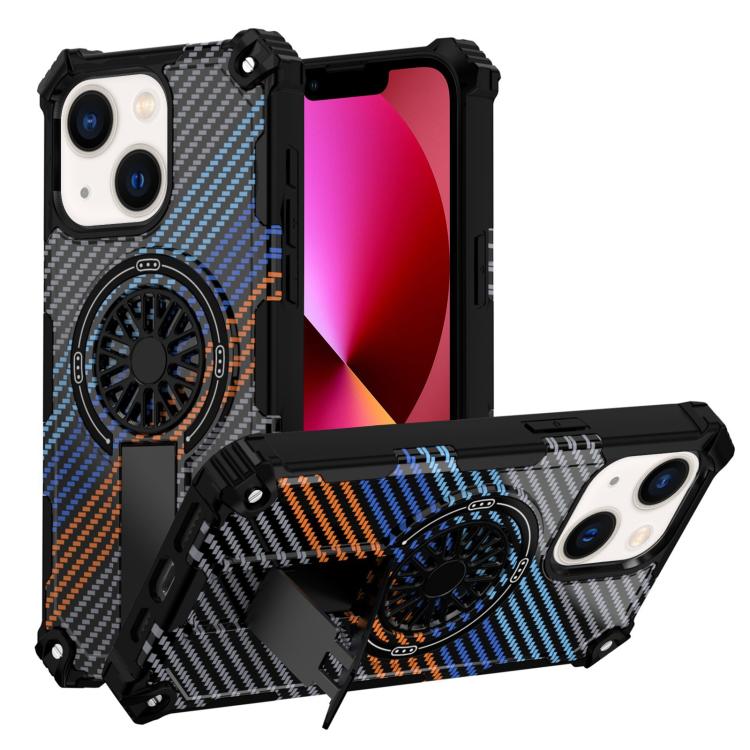 Camouflage Kickstand Rotating Shaft MagSafe Phone Case