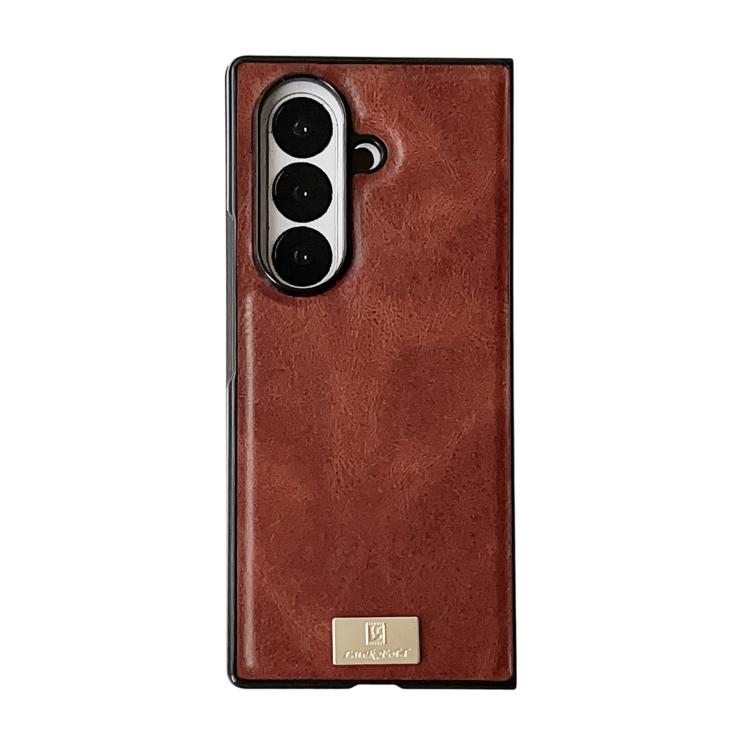 Crazy Horse Texture PU Phone Case