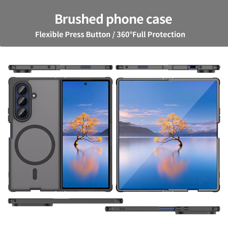 Fan Dun Series TPU Hybrid PC Frosted Magsafe Phone Case