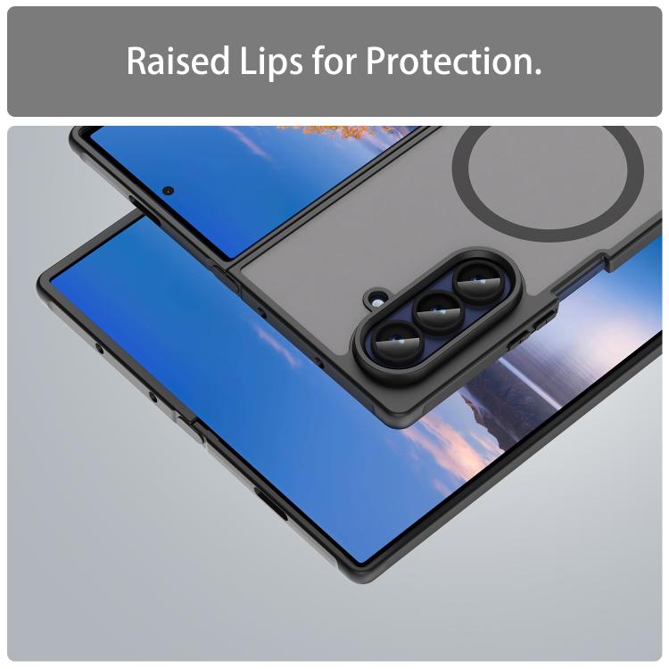 Fan Dun Series TPU Hybrid PC Frosted Magsafe Phone Case