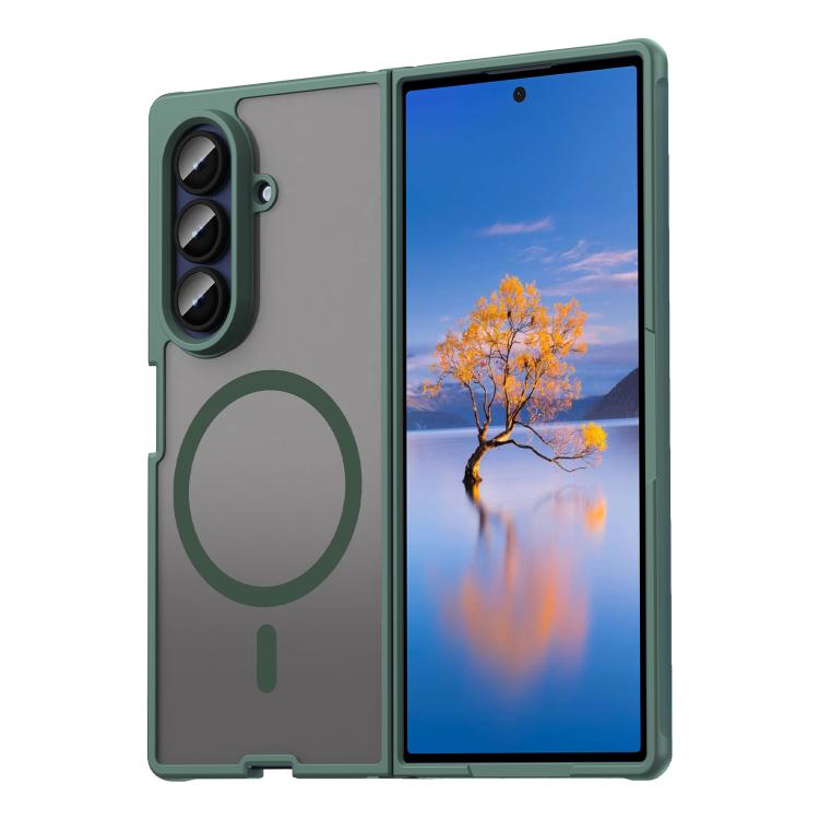 Fan Dun Series TPU Hybrid PC Frosted Magsafe Phone Case