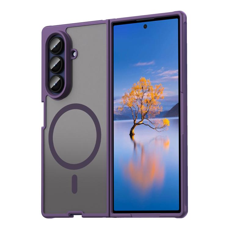 Fan Dun Series TPU Hybrid PC Frosted Magsafe Phone Case