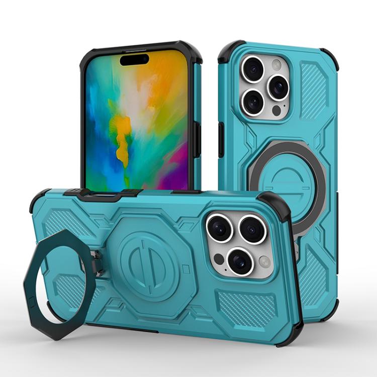 J-20 Solid Color MagSafe Magnetic TPU+PC Phone Case, For iPhone 16e, For iPhone 16 Pro Max, For iPhone 16 Pro, For iPhone 15 Pro Max