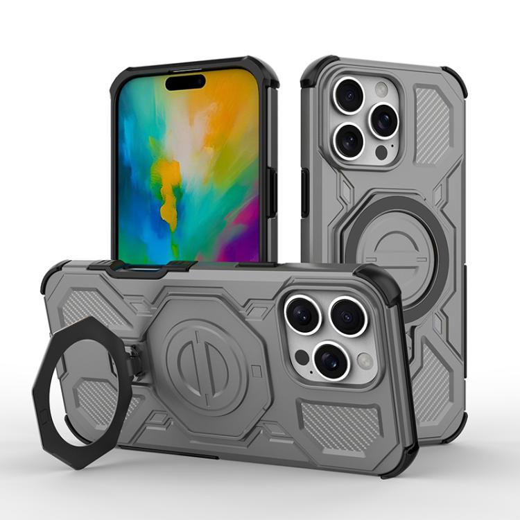 J-20 Solid Color MagSafe Magnetic TPU+PC Phone Case, For iPhone 16e, For iPhone 16 Pro Max, For iPhone 16 Pro, For iPhone 15 Pro Max
