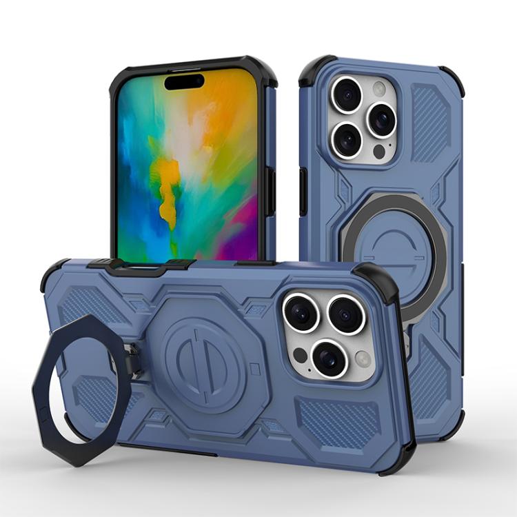 J-20 Solid Color MagSafe Magnetic TPU+PC Phone Case, For iPhone 16e, For iPhone 16 Pro Max, For iPhone 16 Pro, For iPhone 15 Pro Max