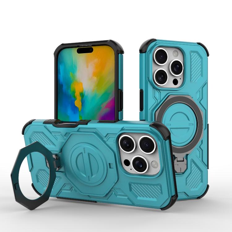 J-20 Solid Color MagSafe Magnetic TPU+PC Phone Case, For iPhone 16e, For iPhone 16 Pro Max, For iPhone 16 Pro, For iPhone 15 Pro Max
