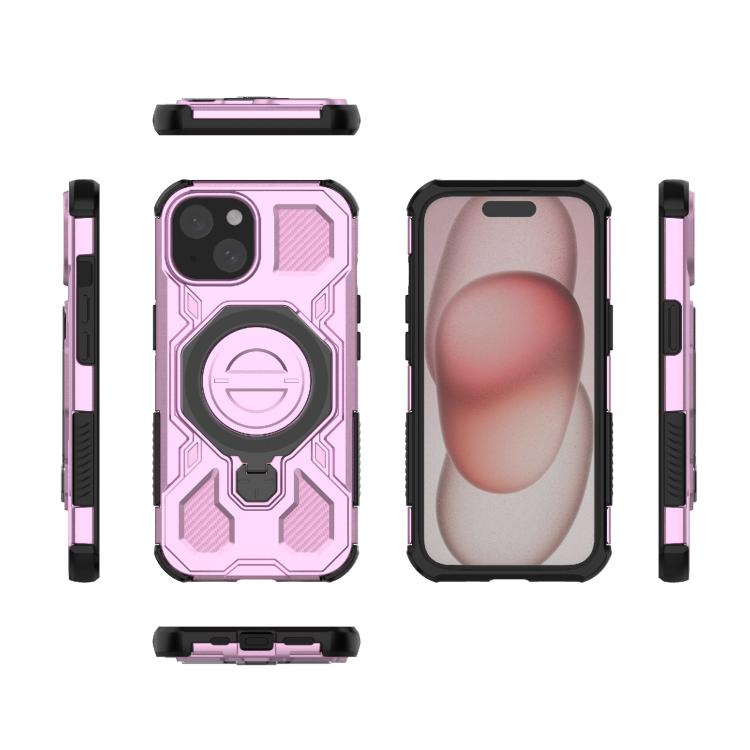 J-20 Solid Color MagSafe Magnetic TPU+PC Phone Case, For iPhone 15