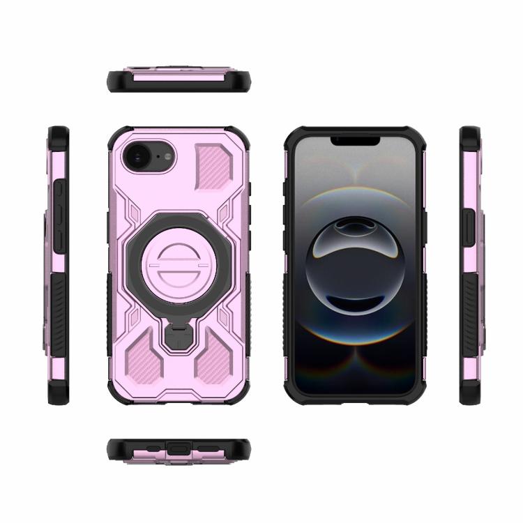 J-20 Solid Color MagSafe Magnetic TPU+PC Phone Case, For iPhone 16e, For iPhone 16 Pro Max, For iPhone 16 Pro, For iPhone 15 Pro Max