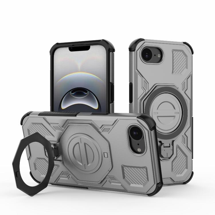 J-20 Solid Color MagSafe Magnetic TPU+PC Phone Case, For iPhone 16e, For iPhone 16 Pro Max, For iPhone 16 Pro, For iPhone 15 Pro Max