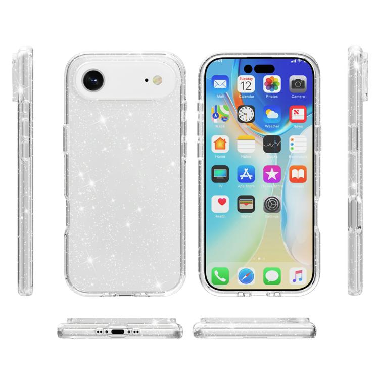 Shockproof Terminator Glitter Powder Phone Case, For iPhone 17 Air