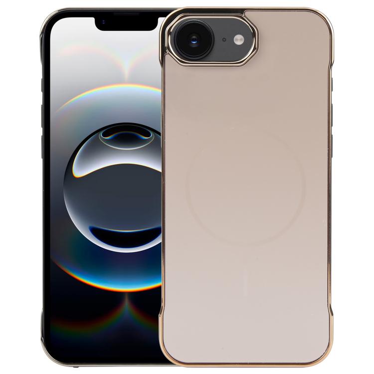 Electroplating Frameless Frosted Anti-Glare PC MagSafe Phone Case, For iPhone 17 Pro Max, For iPhone 17 Pro, For iPhone 17, For iPhone 17 Air, For iPhone 16e, For iPhone 16 Pro Max