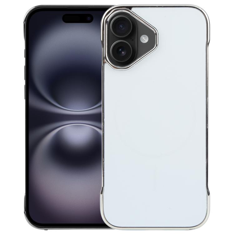 Electroplating Frameless Frosted Anti-Glare PC MagSafe Phone Case, For iPhone 16 Pro, For iPhone 16 Plus, For iPhone 16, For iPhone 15 Pro Max, For iPhone 15 Pro, For iPhone 15 Plus / 14 Plus