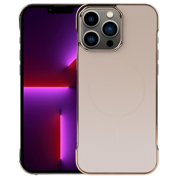 Electroplating Frameless Frosted Anti-Glare PC MagSafe Phone Case, For iPhone 15, For iPhone 14 / 13, For iPhone 14 Pro, For iPhone 14 Pro Max, For iPhone 13 Pro Max / 12 Pro Max, For iPhone 13 Pro