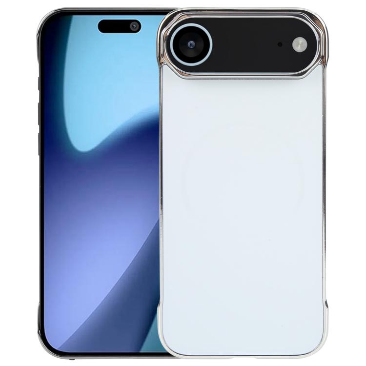 Electroplating Frameless Frosted Anti-Glare PC MagSafe Phone Case, For iPhone 17 Pro Max, For iPhone 17 Pro, For iPhone 17, For iPhone 17 Air, For iPhone 16e, For iPhone 16 Pro Max