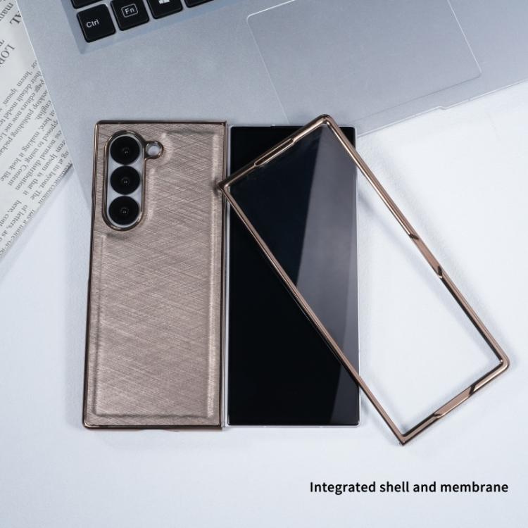 Bamboo Fiber Texture + Flannel Phone Case with Tempered Film