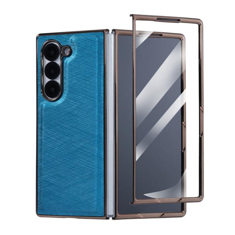 Bamboo Fiber Texture + Flannel Phone Case with Tempered Film