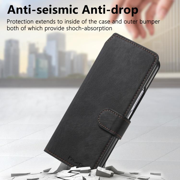 CaseNeo MagSafe RFID Anti-theft Retro Leather Phone Case