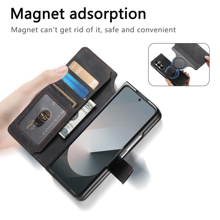 CaseNeo MagSafe RFID Anti-theft Retro Leather Phone Case