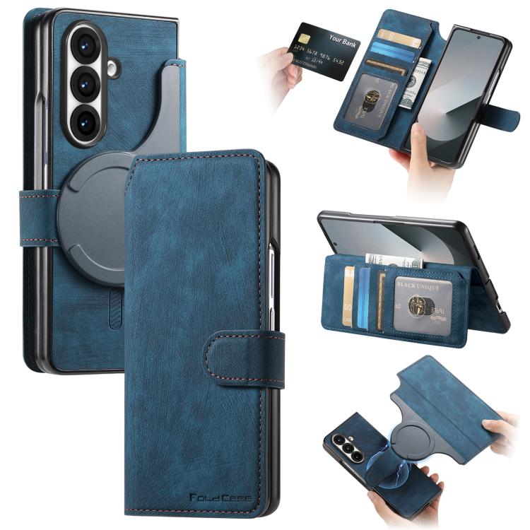 CaseNeo MagSafe RFID Anti-theft Retro Leather Phone Case