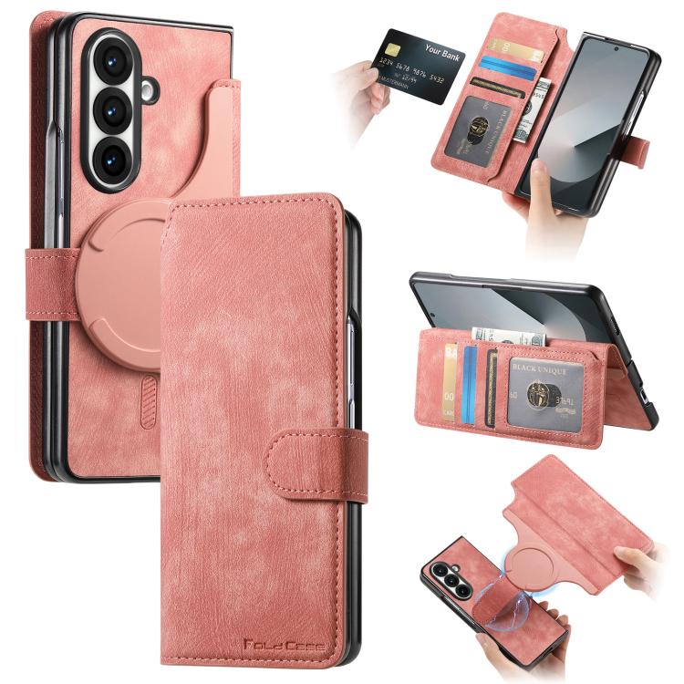 CaseNeo MagSafe RFID Anti-theft Retro Leather Phone Case