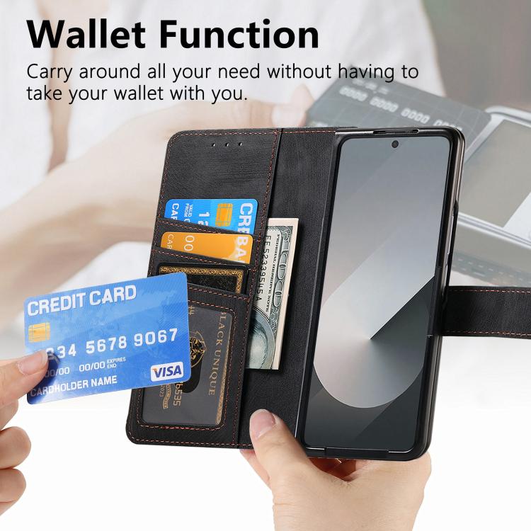 Retro MagSafe Magnetic Zipper Wallet Leather Phone Case