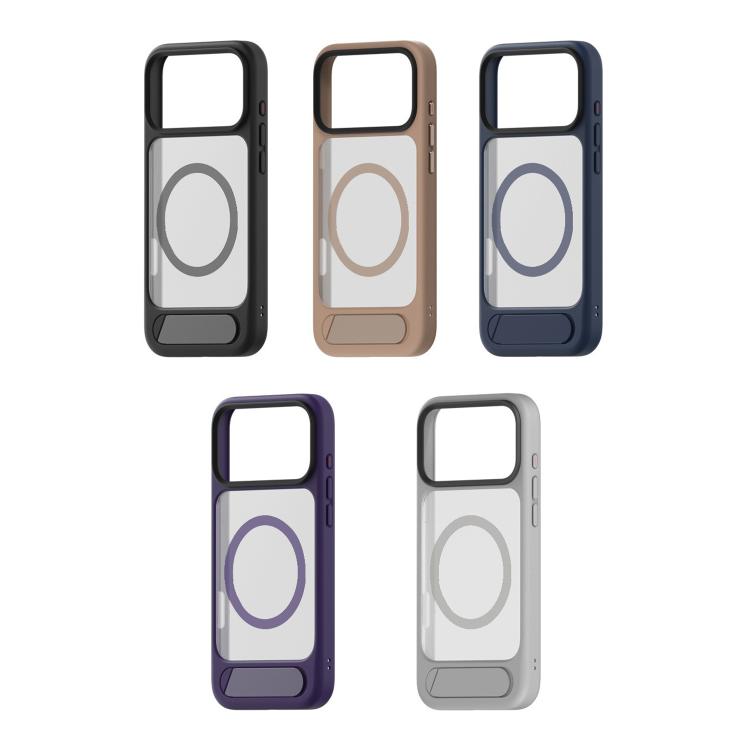 Kalebol MagSafe Invisible Tilt Holder PC Hybrid TPU Case, For iPhone 16 Plus, For iPhone 16, For iPhone 15 Pro Max, For iPhone 15 Pro, For iPhone 15, For iPhone 14