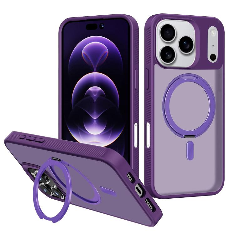 Kalebol Rotating Holder MagSafe PC Hybrid TPU Phone Case