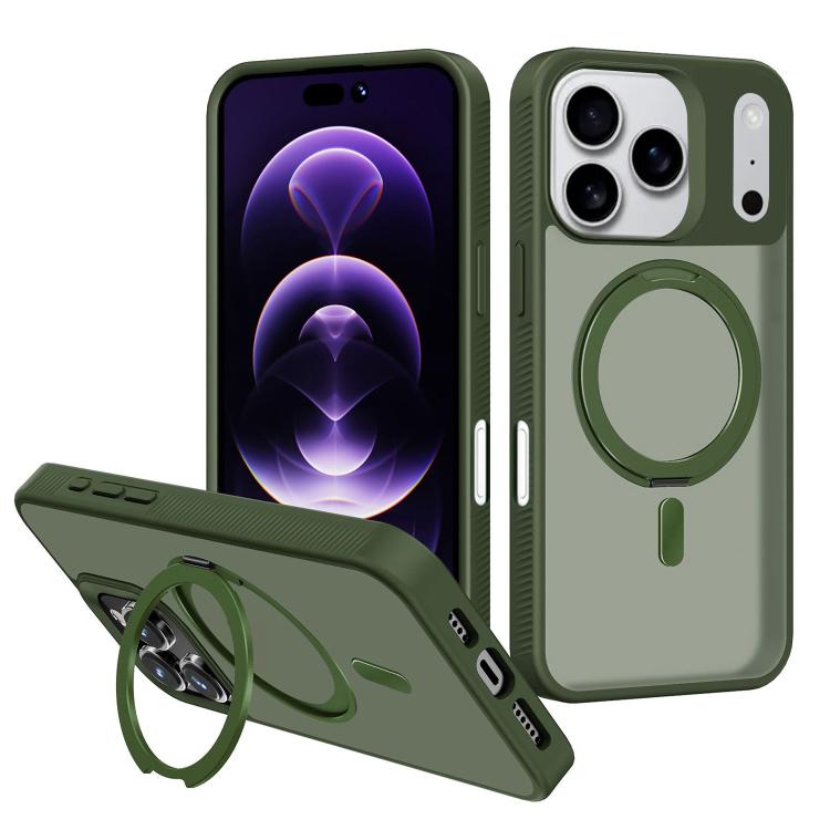 Kalebol Rotating Holder MagSafe PC Hybrid TPU Phone Case