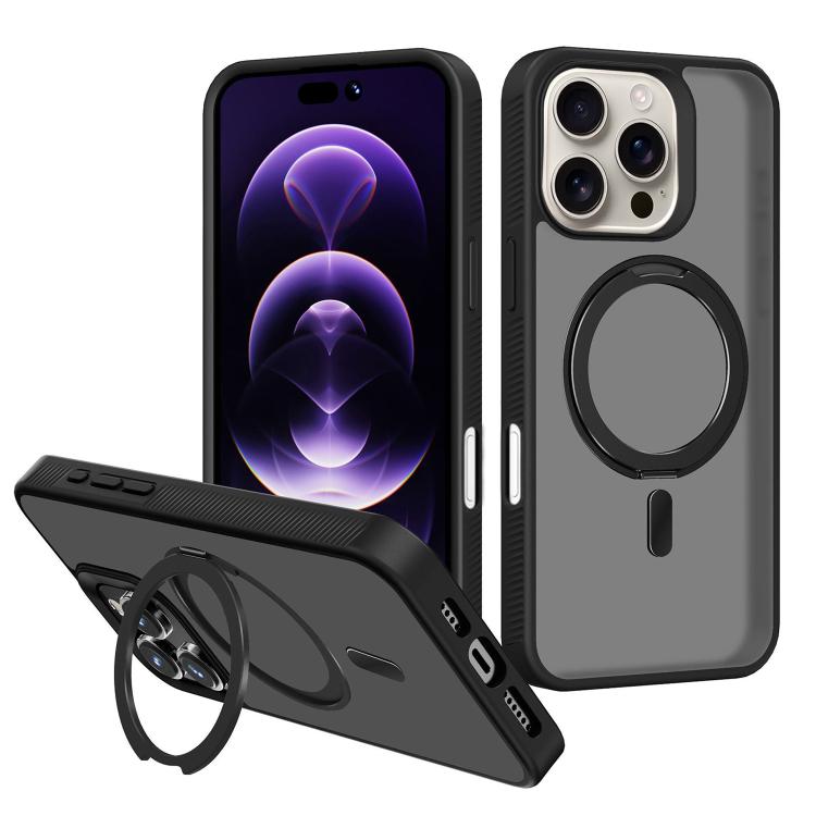 Kalebol Rotating Holder MagSafe PC Hybrid TPU Phone Case