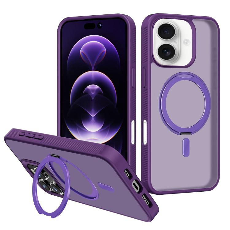 Kalebol Rotating Holder MagSafe PC Hybrid TPU Phone Case