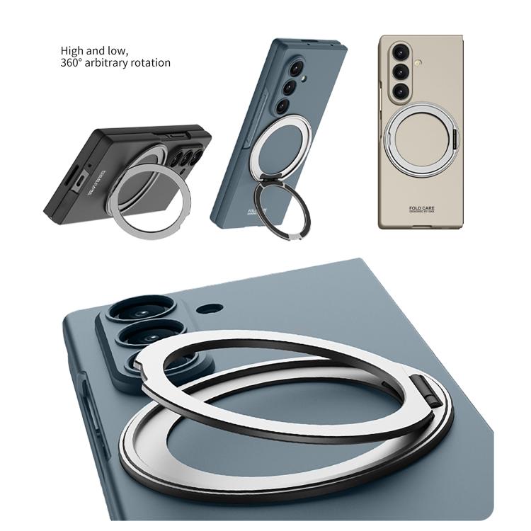 GKK Integrated Ultra-thin Full Cover Magnetic Phone Case with Rotating Bracket
