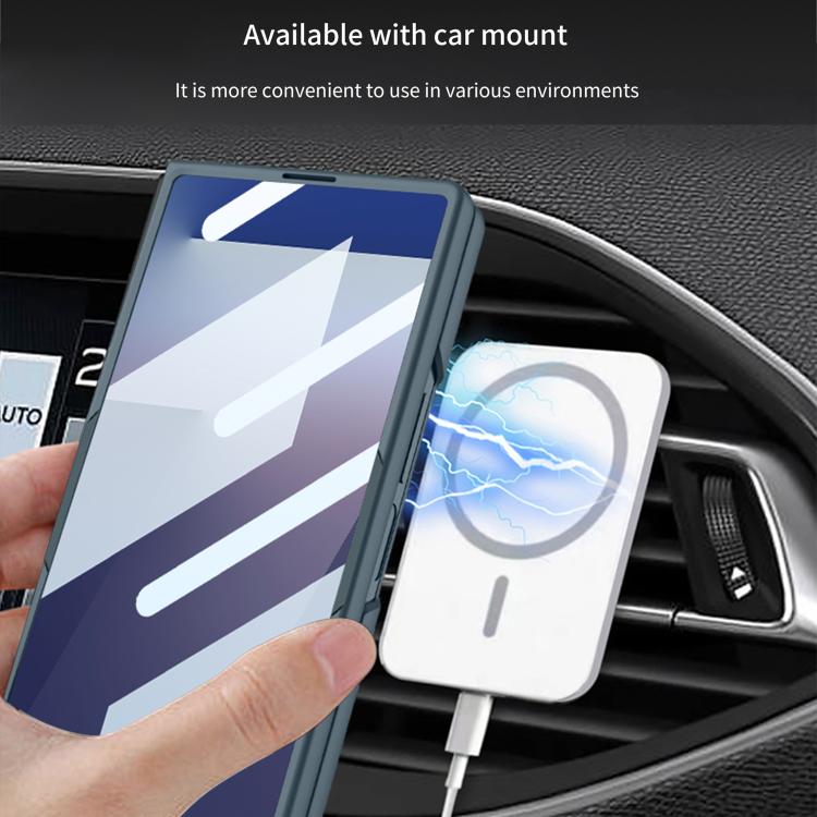 GKK Integrated Ultra-thin Full Cover Magnetic Phone Case with Rotating Bracket