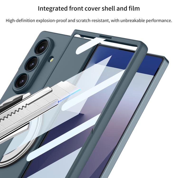 GKK Integrated Ultra-thin Full Cover Magnetic Phone Case with Rotating Bracket