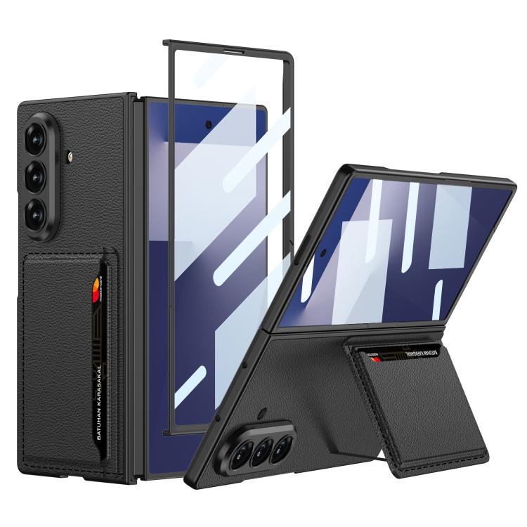 GKK Integrated Ultra-thin Leather Phone Case with Card Slots