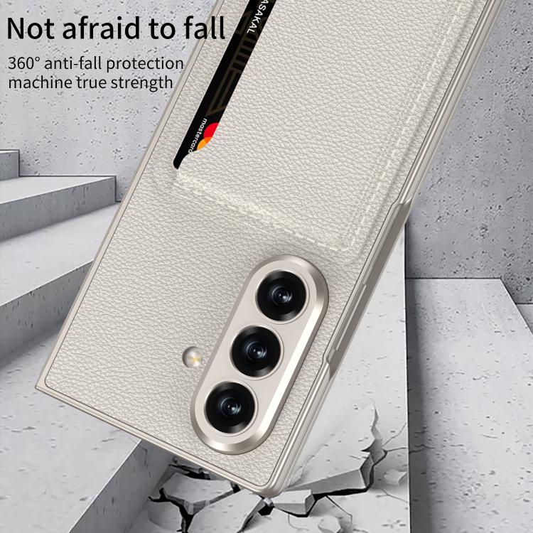GKK Integrated Ultra-thin Leather Phone Case with Card Slots