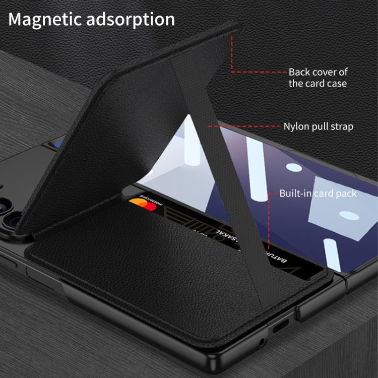 GKK Integrated Magnetic Folding Card Bag Phone Case