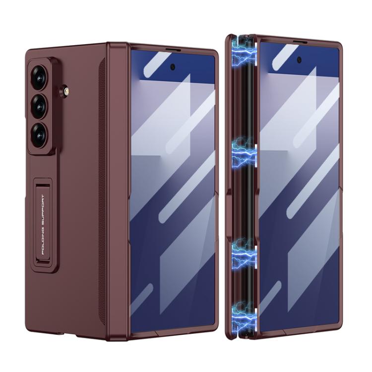 GKK Integrated HD Film Magnetic Folding Full Cover Phone Case