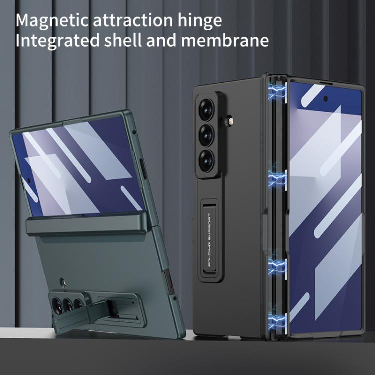 GKK Integrated HD Film Magnetic Folding Full Cover Phone Case
